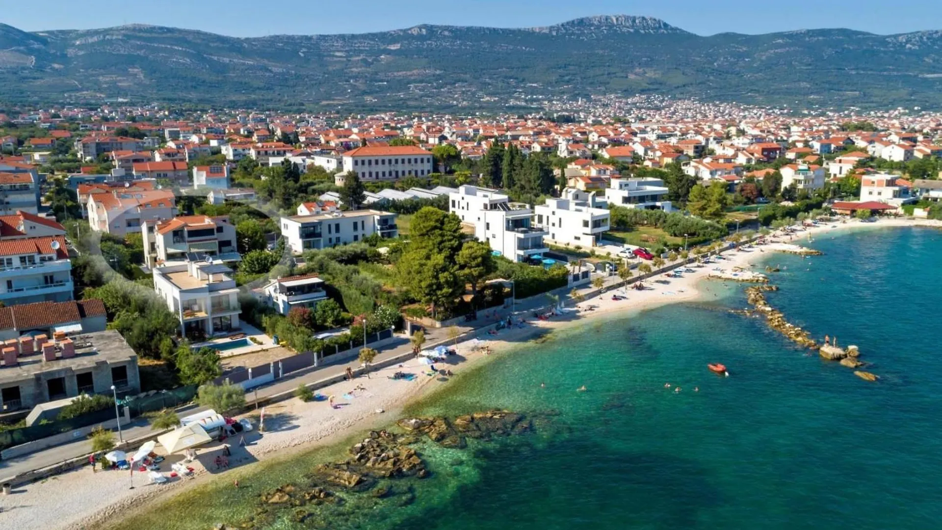 Spacious Kastel Stafilic Apartment With Private Pool Kastela 0*,